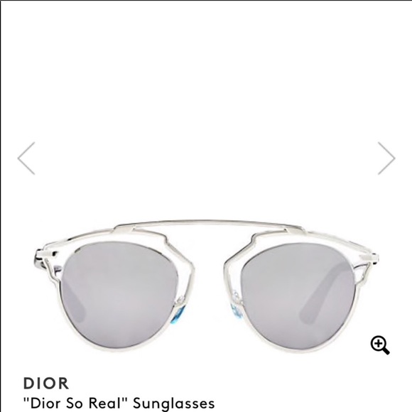 Dior so real mirror lenses sunglasses 48mm - Picture 1 of 8